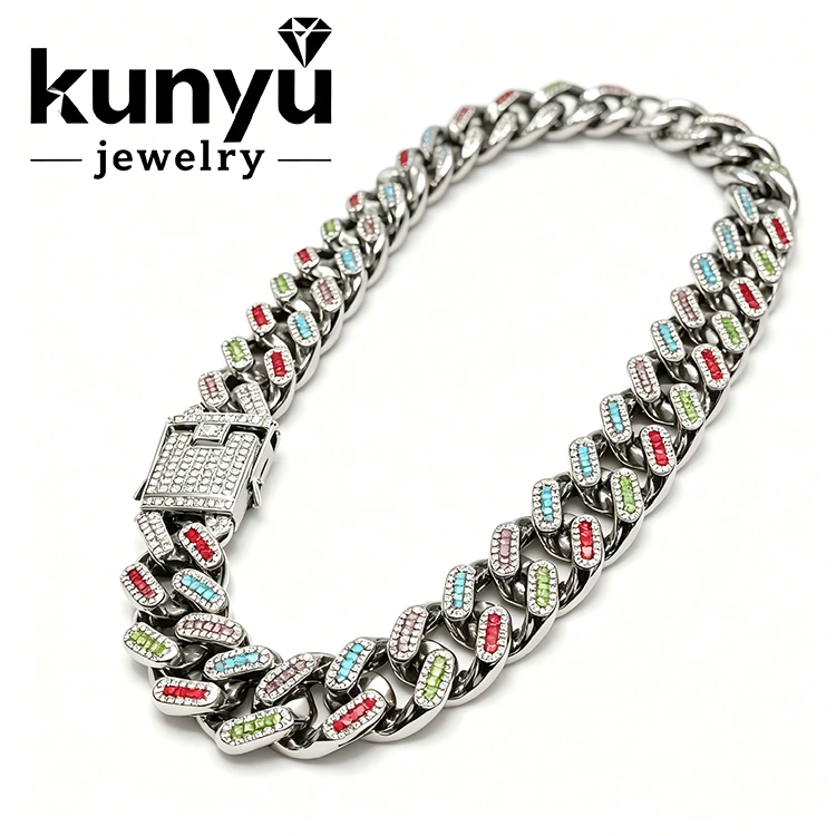 Rantai Link Kuba Gaya Vintage